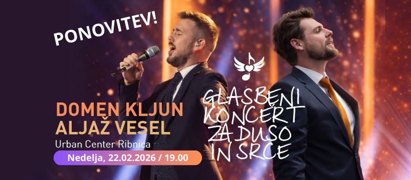 Koncert Domen Kljun in Aljaž Vesel